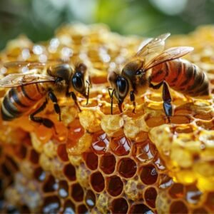 Wild Honeycomb Honey