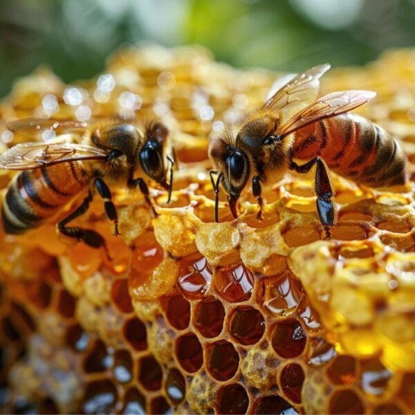 Wild Honeycomb Honey